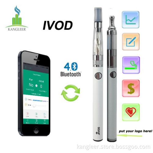 Android and Apple APP Controlled Authentic Bluetooth E-Cigarette Ivod